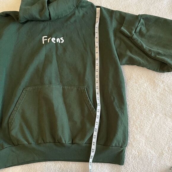 Alien Frens Unisex Hoodie XL Green Pullover Sweatshirt Web3 NFT Community - Picture 6 of 6